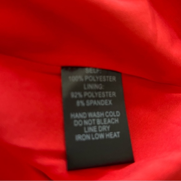 Lulu’s Bloom Into You Red Floral Print Ruffle Mini Dress Fit Flare S -NEW SOOL - Picture 9 of 11